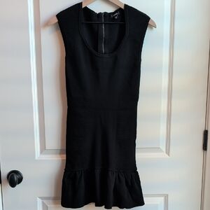 XOXO Black Textured Mini Dress